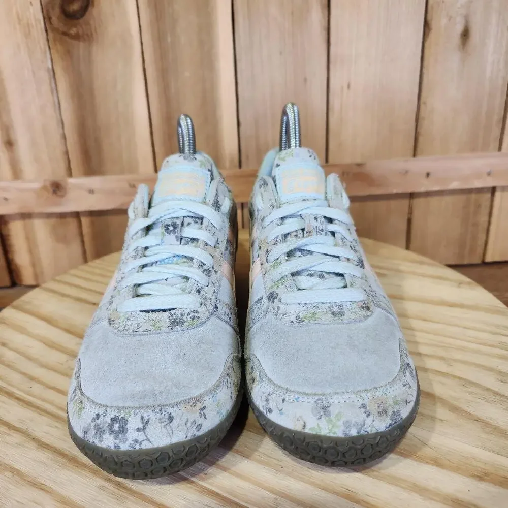 ASICS Onitsuka Tiger Ultimate 81 Shoes Womens 6 Floral Leather Sneakers